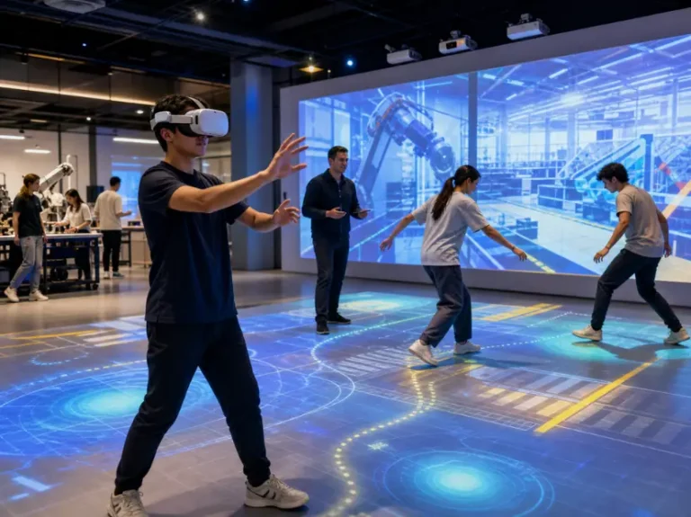 研学基地、职教实训体感 vr 交互项目webp